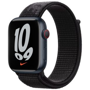 Apple Nike Sport Loop Armband für Apple Watch | 38/40/41/42 mm - Black / Grey