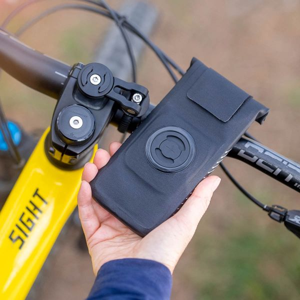 SP Connect Bike Bundle Universal Case SPC+ Fahrrad-Handyhalterung - Universelle Handyhülle - Schwarz