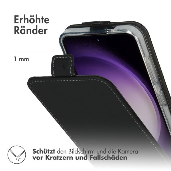 Accezz Flip Case Samsung Galaxy S24 - Schwarz