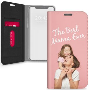 Gestalte deine eigene Compact Gel Klapphülle Apple iPhone 17 Pro - Weiß