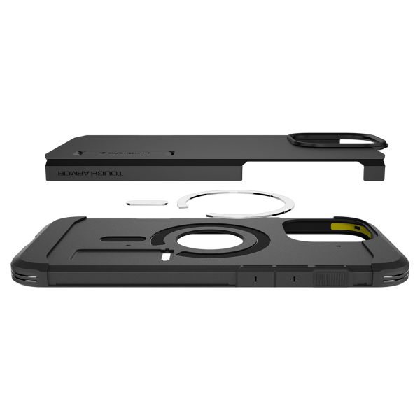 Spigen Tough Armor Backcover MagSafe Apple iPhone 16 Pro Max - Schwarz