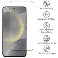 Accezz Full Cover Screen Protector aus gehärtetem Glas Samsung Galaxy S25 / S24