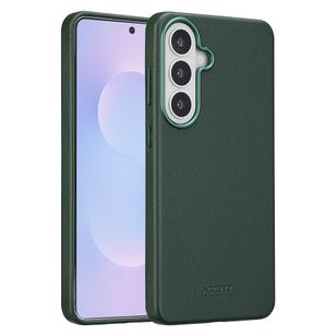 Accezz MagSafe Leather Backcover Samsung Galaxy S26 Plus - Cedar Green