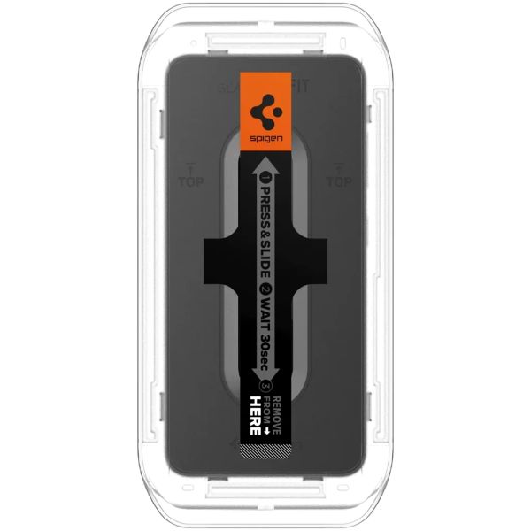 Spigen GLAStR Fit Displayschutzfolie 2er-Pack + Applicator Samsung Galaxy S24 Plus / S25 Plus