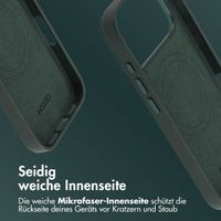 Accezz MagSafe Leather Backcover Apple iPhone 17 Pro Max - Cedar Green