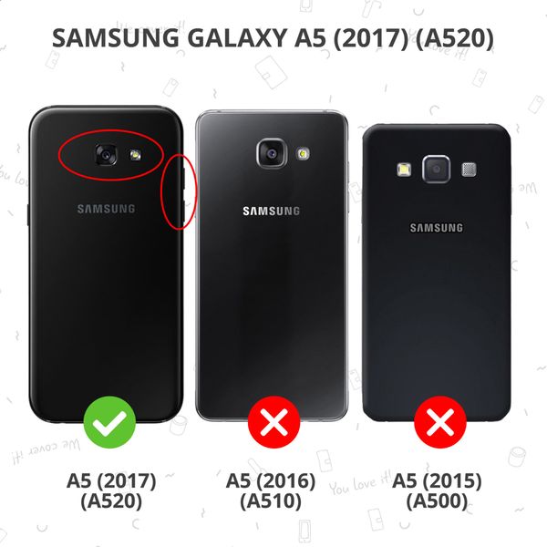 Accezz Clear TPU Backcover Samsung Galaxy A5 (2017) - Transparent