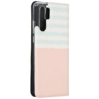Gestalte deine eigene Compact Gel Klapphülle Huawei P30 Pro - Weiß