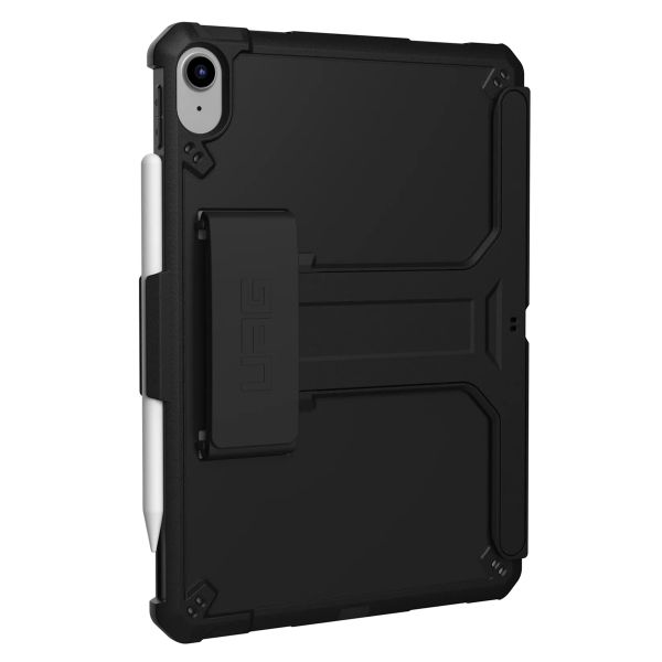 UAG Scout Backcover mit Ständer und Handschlaufe Apple iPad 11 (2025) 11 Zoll A16 / iPad 10 (2022) 10.9 Zoll - Black