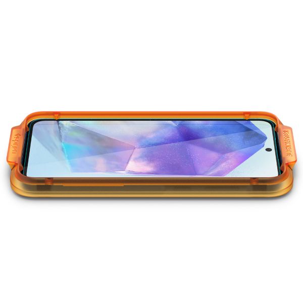 Spigen GLAStR Fit Displayschutzfolie 2er-Pack + Applicator Samsung Galaxy A55