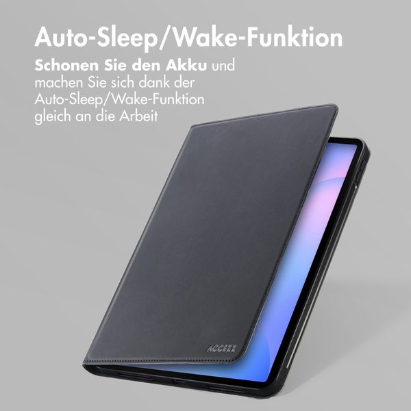 Accezz Classic Klapphülle Samsung Galaxy Tab S10 FE Plus - Schwarz