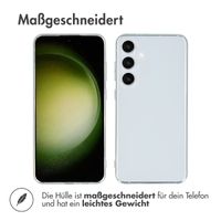 Accezz 100% recyceltes TPU Clear Cover Samsung Galaxy S24 Plus - Transparent