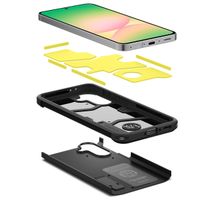Spigen Tough Armor Backcover Samsung Galaxy A56 - Schwarz