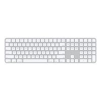 Apple Magic Keyboard mit Numerisches Tastenfeld und Touch ID - Kabellose Tastatur - QWERTY / US - Weiß