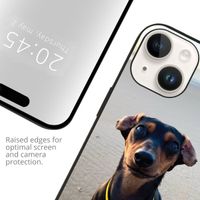 Gestalte deine eigene Apple iPhone 15 Gel Hülle - Schwarz