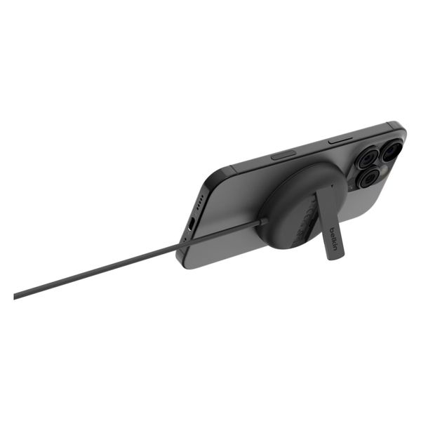 Belkin BoostCharge Pro Magnetische Kabellose Ladestation 15W - MagSafe und Qi2 - Schwarz