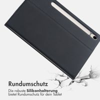 Accezz Classic Klapphülle Samsung Galaxy Tab S9 11.0 Zoll / S10 Lite / S10 FE / S9 FE 10.9 Zoll - Schwarz