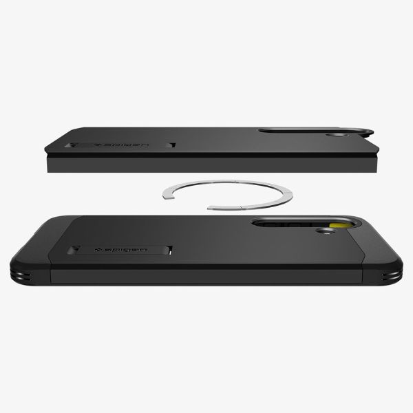 Spigen Tough Armor Backcover MagSafe Samsung Galaxy S25 Plus - Schwarz