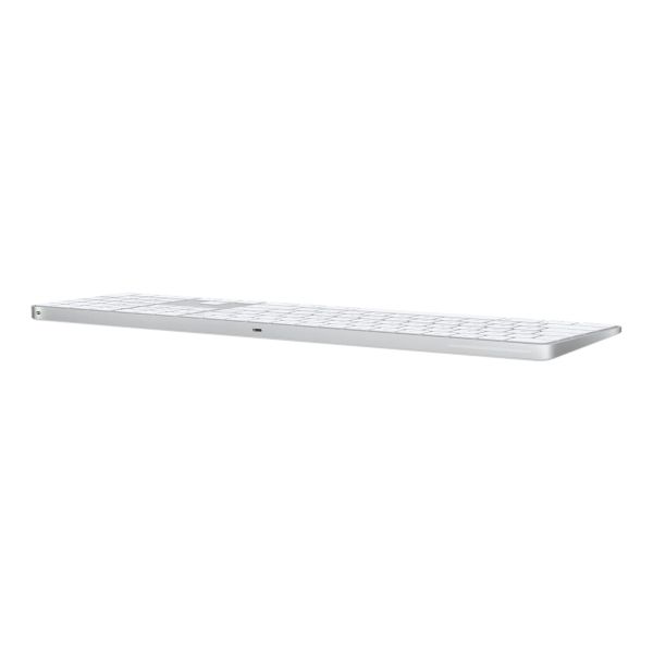 Apple Magic Keyboard mit Numerisches Tastenfeld und Touch ID - Kabellose Tastatur - QWERTY / US - Weiß