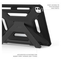 UAG Scout Plus Back Cover mit Ständer Apple iPad Pro 13 (2025) M5 / (2024) M4 - Black