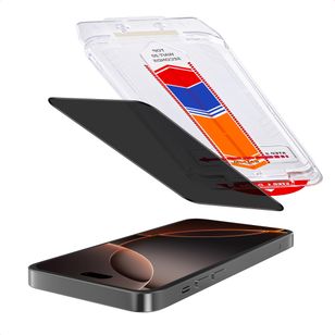 Accezz Sichtschutz-Schutzglas mit Applikator Apple iPhone 16 Pro Max
