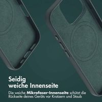 Accezz MagSafe Leather Backcover Apple iPhone 16 Pro - Cedar Green