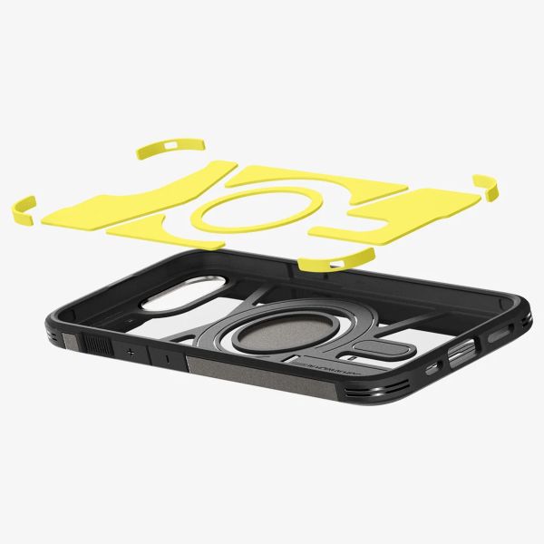 Spigen Tough Armor Backcover MagSafe Apple iPhone 17e / 16e - Gunmetal