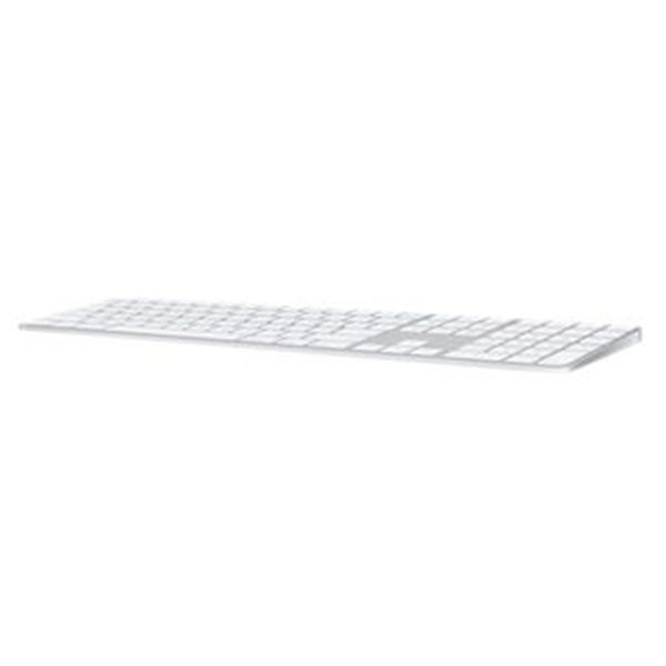 Apple Magic Keyboard mit Numerisches Tastenfeld und Touch ID - Kabellose Tastatur - QWERTY / UK - Weiß