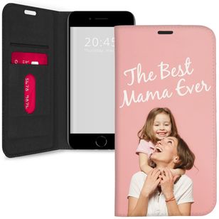 Gestalte deine eigene Compact Gel Klapphülle Apple iPhone 8 Plus / 7 Plus - Weiß