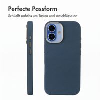 Accezz Mesh Backcover mit MagSafe Apple iPhone 16 - Dunkelblau