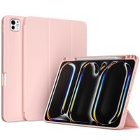 Accezz Smarte Klapphülle aus Silikon Apple iPad Pro 11 (2025) M5 / (2024) M4 - Rosa