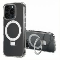 Accezz Ring Stand Backcover mit MagSafe Apple iPhone 16 Pro - Transparent