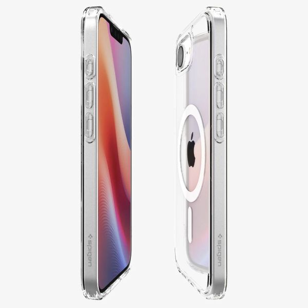 Spigen Ultra Hybrid Backcover MagSafe Apple iPhone 17e / 16e - Clear / White