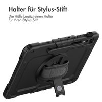 Accezz Robustes Back Cover mit Schultergurt Samsung Galaxy Tab S10 Plus / Tab S9 FE Plus / Tab S9 Plus - Schwarz