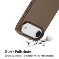 Accezz MagSafe Leather Backcover Apple iPhone Air - Kaffeebraun