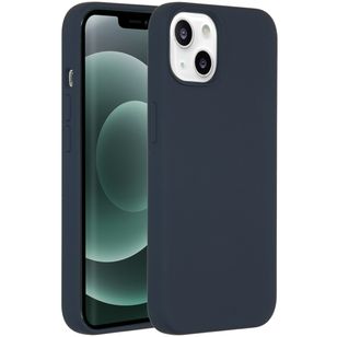 Accezz Liquid Silikoncase mit MagSafe Apple iPhone 13 Mini - Dunkelblau