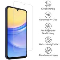 Accezz Screen Protector aus gehärtetem Glas Samsung Galaxy A15 (5G/4G)