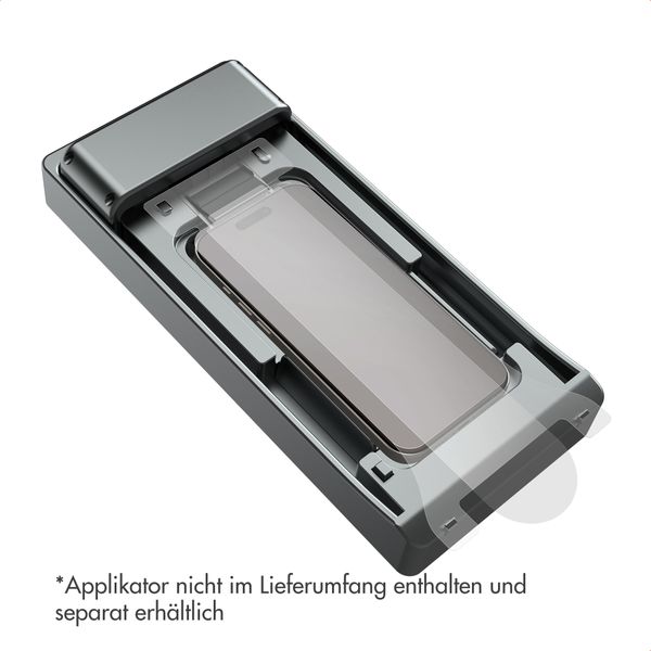 Accezz Hartglas-Displayschutz für den Accezz Project Applicator Apple iPhone 16 / 15