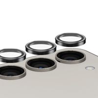 PanzerGlass Hoops Optic Rings Kameraschutz Samsung Galaxy S24 - Schwarz