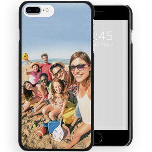 Gestalte deine eigene Hardcase Hülle Apple iPhone 8 Plus / 7 Plus - Schwarz