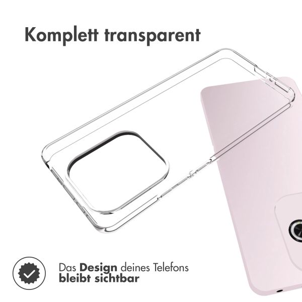 Accezz Clear TPU Backcover Xiaomi Redmi Note 14 (5G) - Transparent