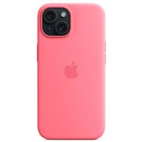 Apple Silikon-Case MagSafe Apple iPhone 15 - Rosa