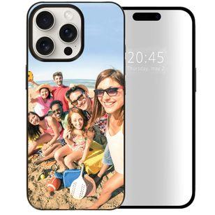 Gestalte deine eigene Hardcase Hülle Apple iPhone 15 Pro Max - Schwarz
