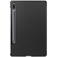 Accezz Trifold Klapphülle Samsung Galaxy Tab S8 / S7 - Schwarz