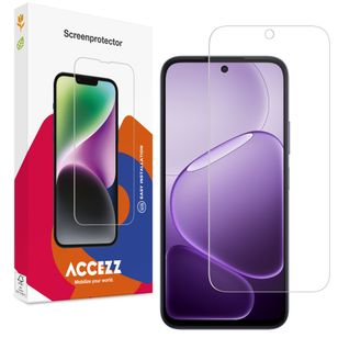 Accezz Screen Protector aus gehärtetem Glas Oppo A6x (4G/5G)