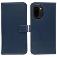 Selencia Echtleder Klapphülle OnePlus 15R - Dunkelblau