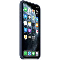 Apple Leder-Case Apple iPhone 11 Pro Max - Midnight Blue