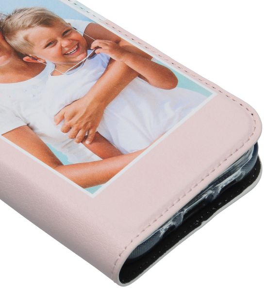 Gestalte deine eigene Compact Gel Klapphülle Apple iPhone 12 Mini - Weiß