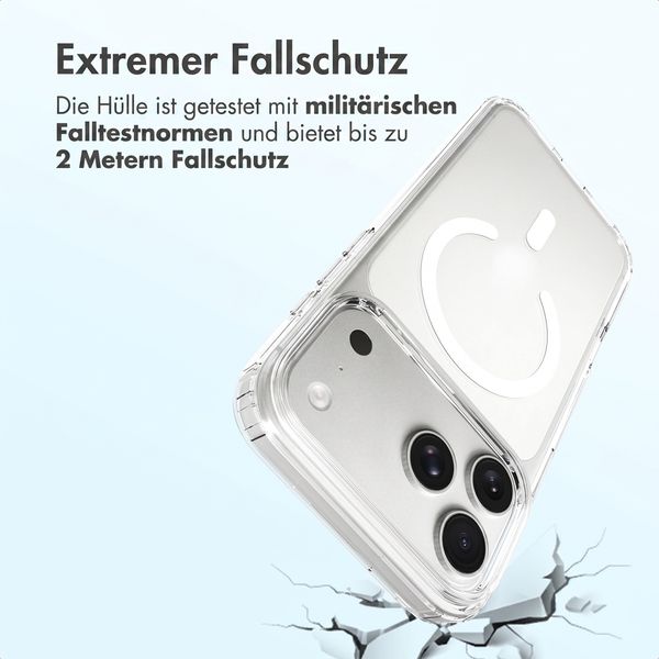 Accezz Xtreme Impact Backcover mit MagSafe Apple iPhone 18 Pro Max / 17 Pro Max - Transparent