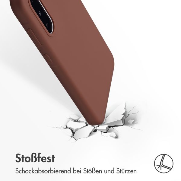 Accezz Liquid Silikoncase Samsung Galaxy A36 / A56 - New Tea Brown