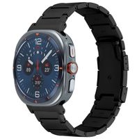 Accezz Mattes Titanstahlarmband für Samsung Galaxy Watch Ultra 2 (2026) / Ultra (2024/2025) - Schwarz